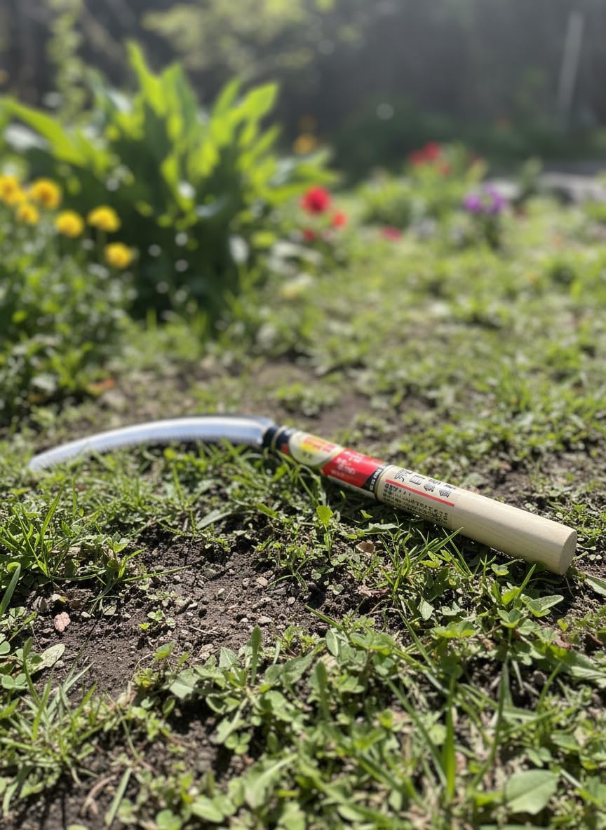 Hounen Miyawaki Nejiri Kama Weeder – Japanese Weeding Sickle, Twisted Stainless Steel, 4.7 in (12 cm) Blade, 13 in (33