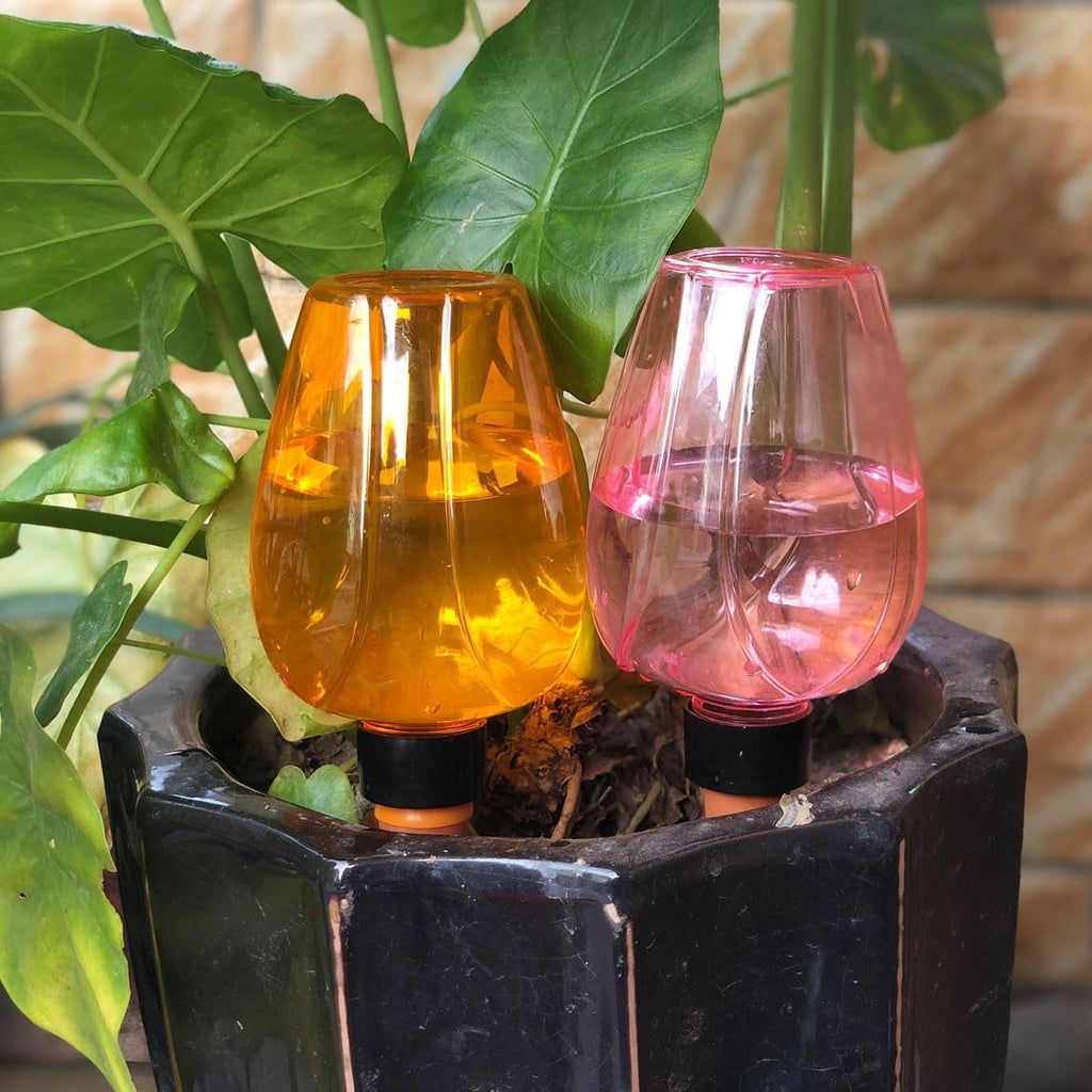 4 Pcs Self Watering for Vacations Indoor Outdoor Plants Automatic Watering Planter Plant Spikes Devices Irrigation