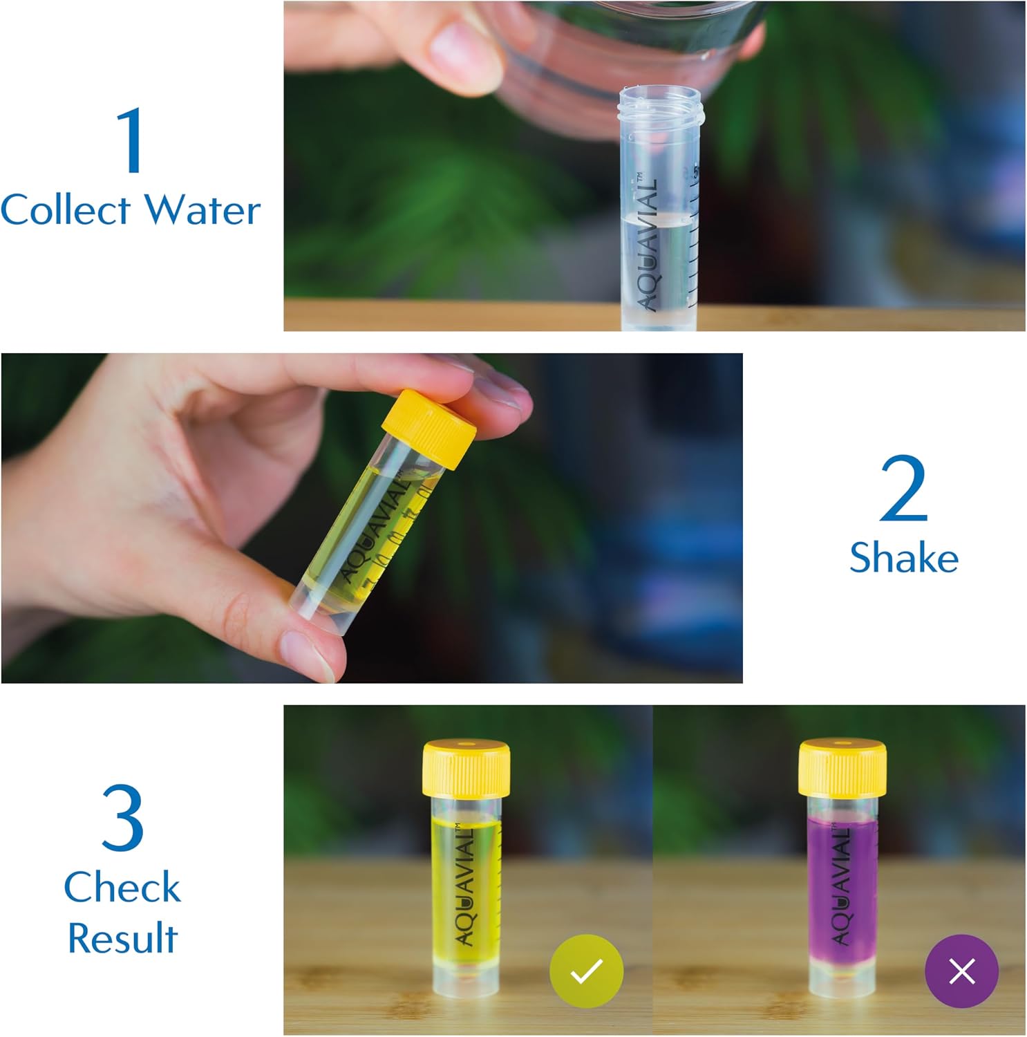 Water Testing Kit - 8 Pack for E. Coli and Coliform Bacteria Detection | High Sensitivity Water Testing Kits for