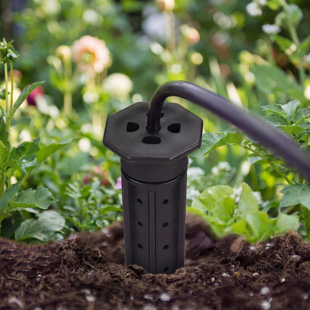 Briwooody 4 Pack Garden Plant Watering Stake Large UV-Protected ABS Plastic Deep Root Irrigation Spike for Trees