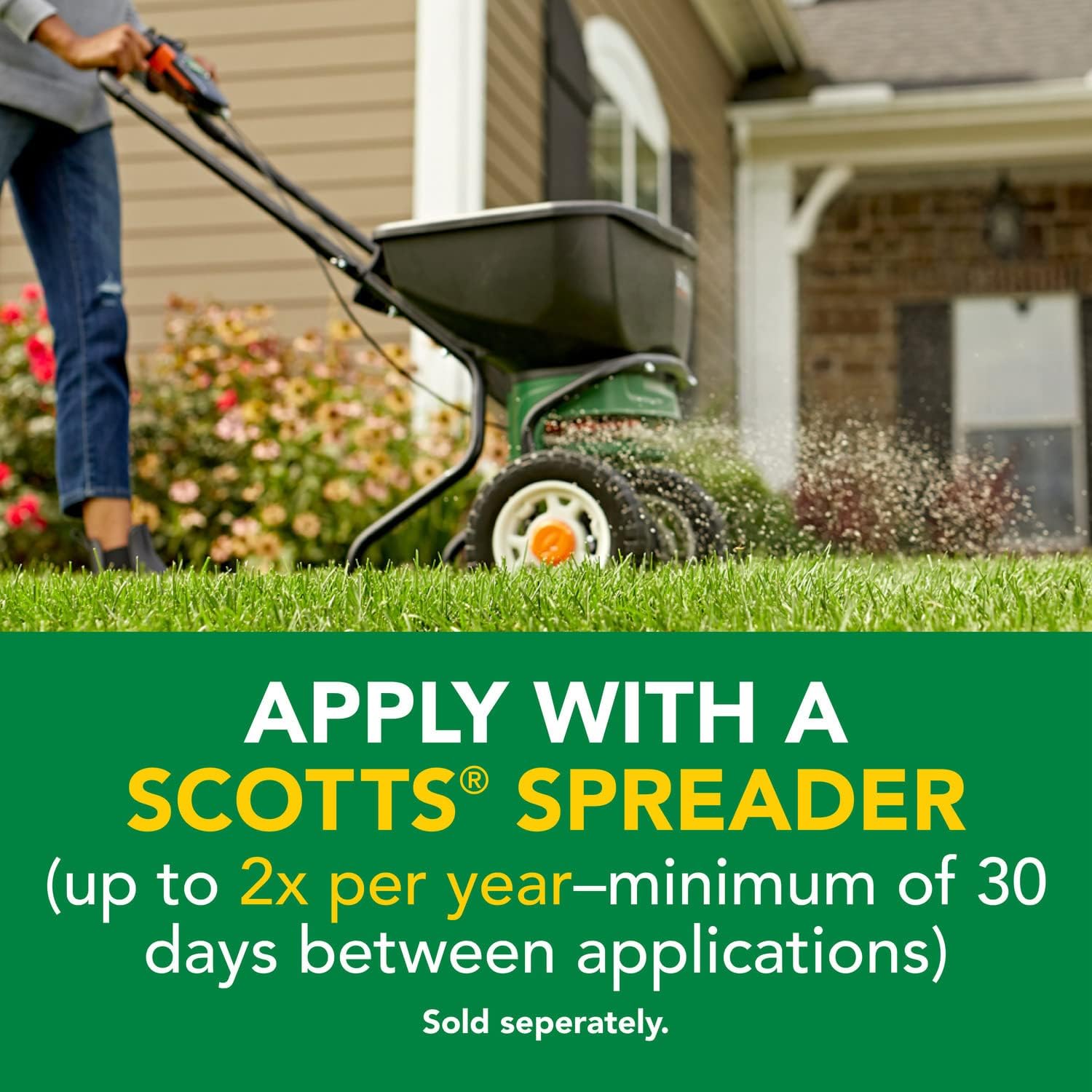 Scotts Turf Builder Weed & Feed3, 14.29 lbs. | Weed Killer Plus Lawn Fertilizer, Controls Dandelion and Clover, Covers