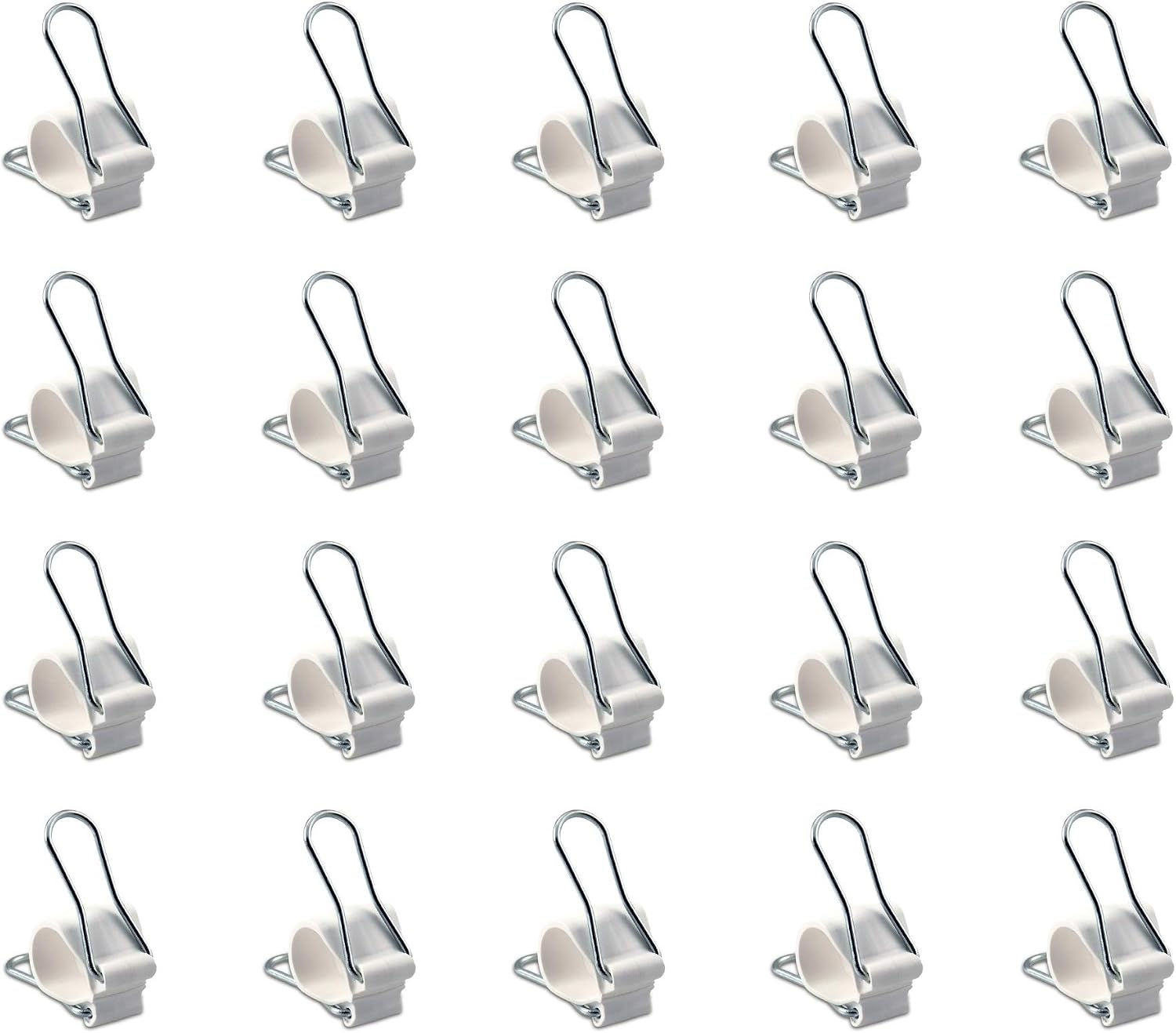 Reusable Plant Clips Made in USA – Orchid Clips, Plant Support Clips & Cord Clips – Heavy-Duty, Weather-Resistant &