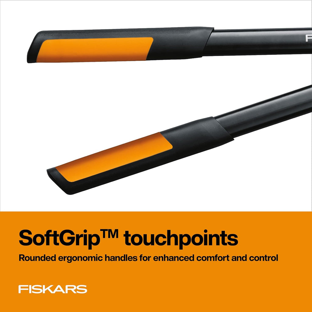 Fiskars 25” PowerGear2 Garden Bypass Loppers, 1.75" Capacity Tree Trimmer | Branch Cutter Tool, Multiplies Cutting