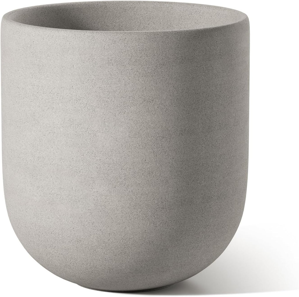 LE TAUCI 6 Inch Plant Pot, Ceramic Planter for Herbs & Small Houseplants, Tabletop Indoor Pot for Shelf, Desk and