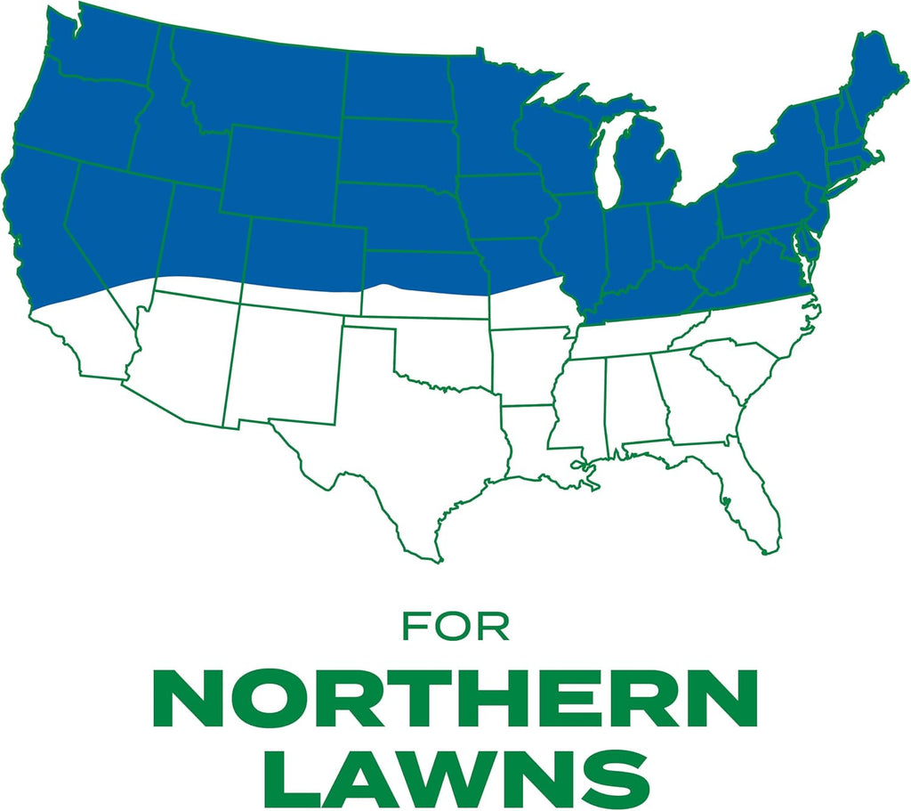 Scotts Turf Builder Thick'R Lawn Sun & Shade, 40 lbs. | Combination Grass Seed, Lawn Fertilizer and Soil Improver