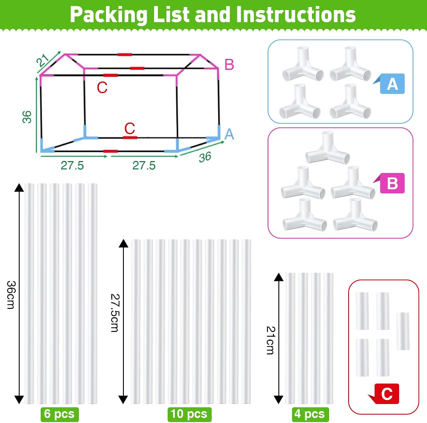 Mini Greenhouse with Potting Mat for Indoor Plant, Portable Greenhouse | Heavy Duty Portable Green House with