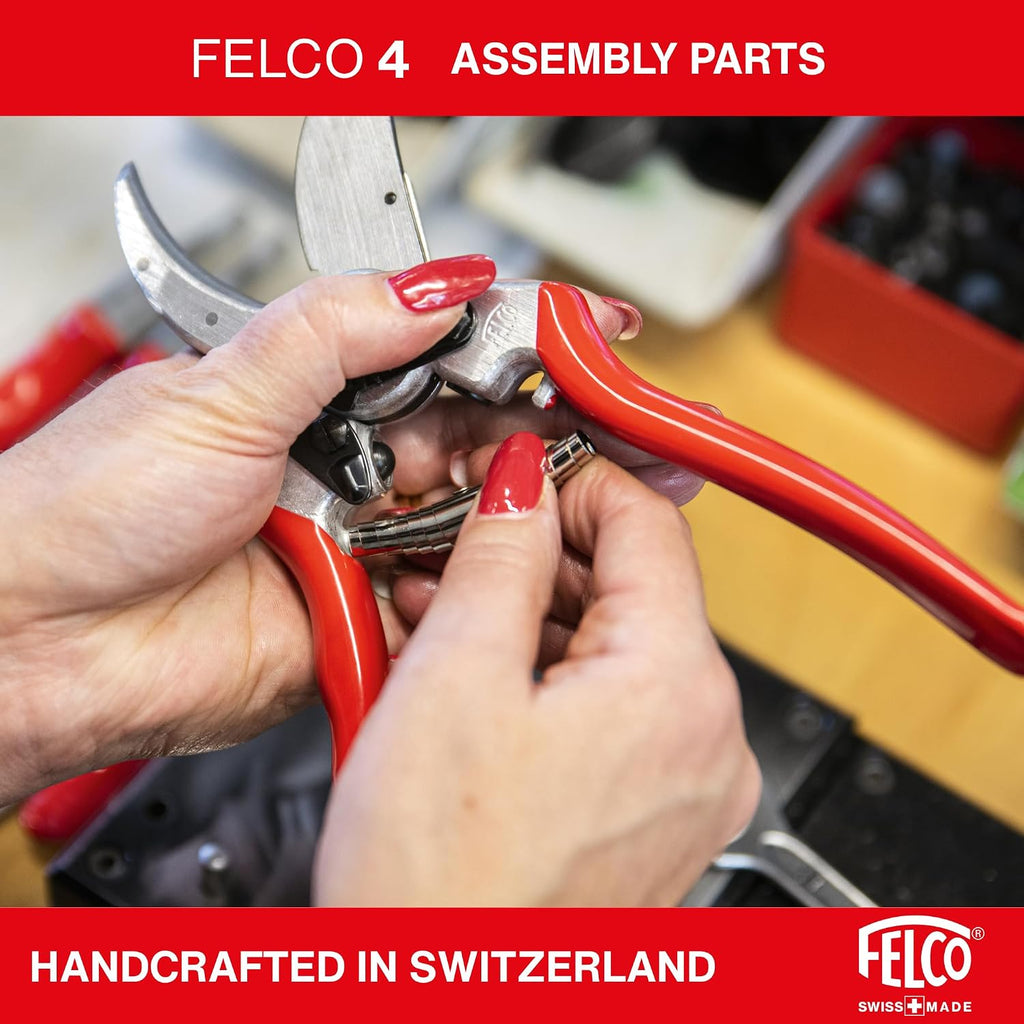 Felco F4 Pruning Shears – 9.25" Swiss-Made Garden Clippers for Pruning | Hand Pruners for Gardening | Garden Tool