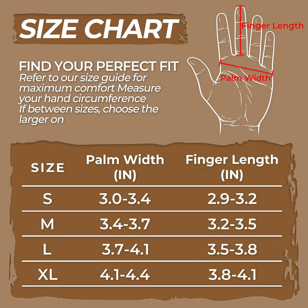 HANDLANDY HLDD Long Gardening Gloves for Women Men - Leather Rose Pruning Gloves Thorn Proof - Breathable Working Glove