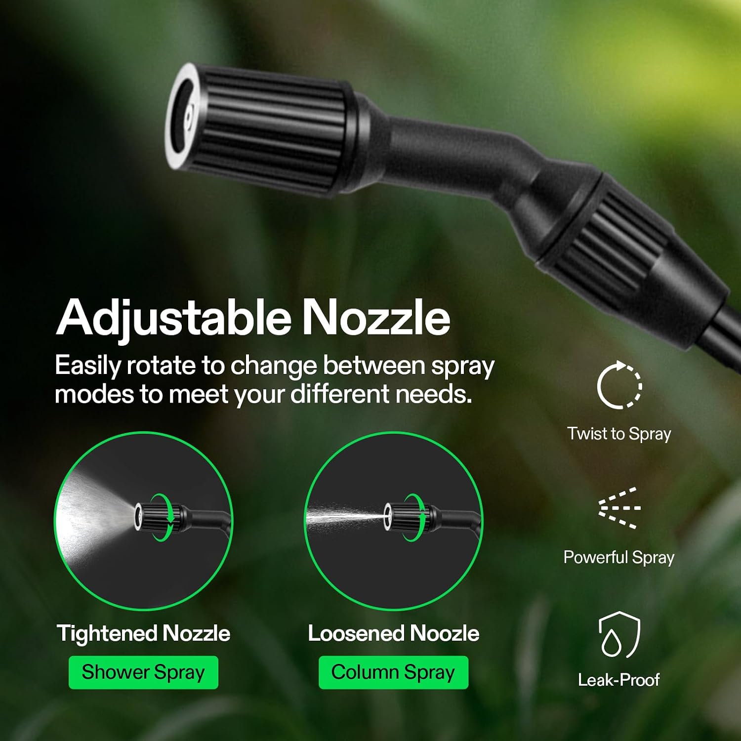 VIVOSUN 1.35-Gallon Pump Pressure Sprayer | Lawn & Garden Water Sprayer with Adjustable Shoulder Strap, for Spraying