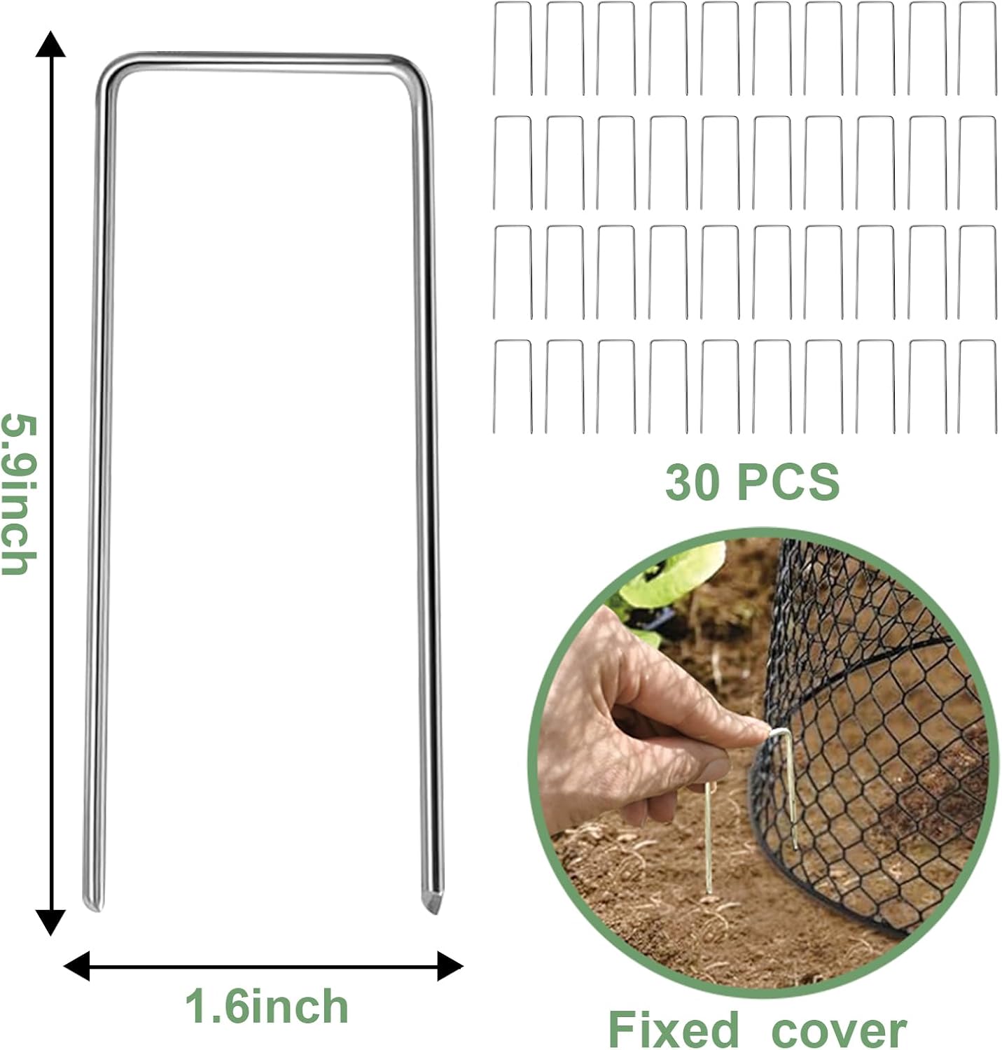 10 Pcs 9.13"×9.13" Chicken Wire Cloche Plant Covers Garden Netting Metal Heavy Duty Plant Protectors from Animals for