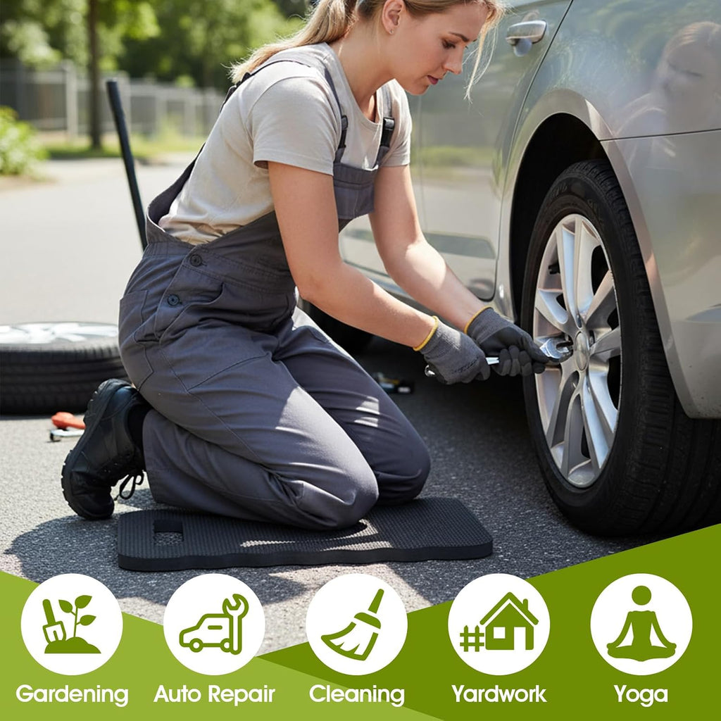 6 PCS Gardening Kneeling Pad, Thick Knee Mat Waterproof Foam Knee Pads Kneeler Mat for Long Gardening Hours,Cleaning