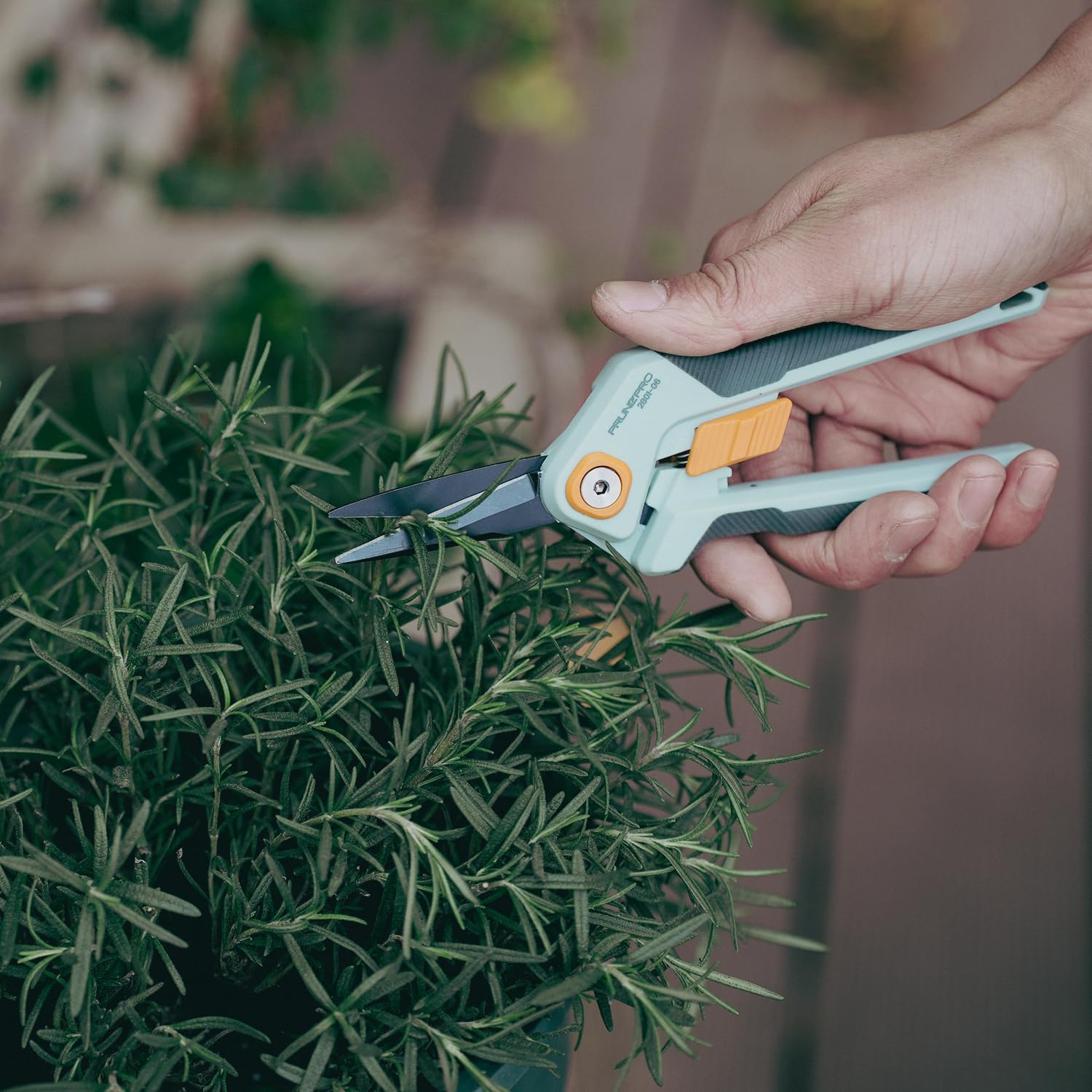 PrunePro Garden Scissors Pruning Shears Sharp Stainless Steel Non-Stick Teflon Coating Blade for Precise Cuts Garden