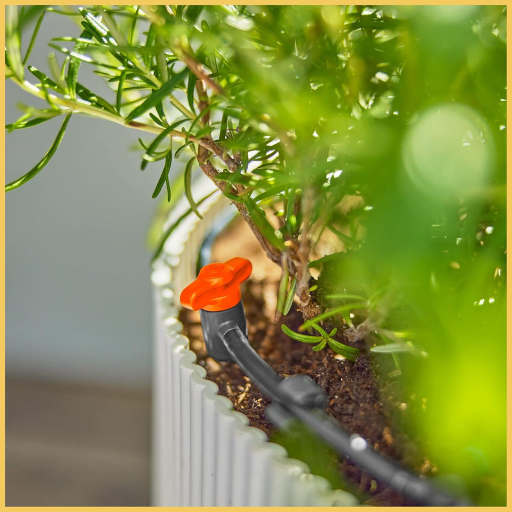Gardena 13401-20 Micro Drip Sprinkler System for Balcony (15 Strains) Starter Set
