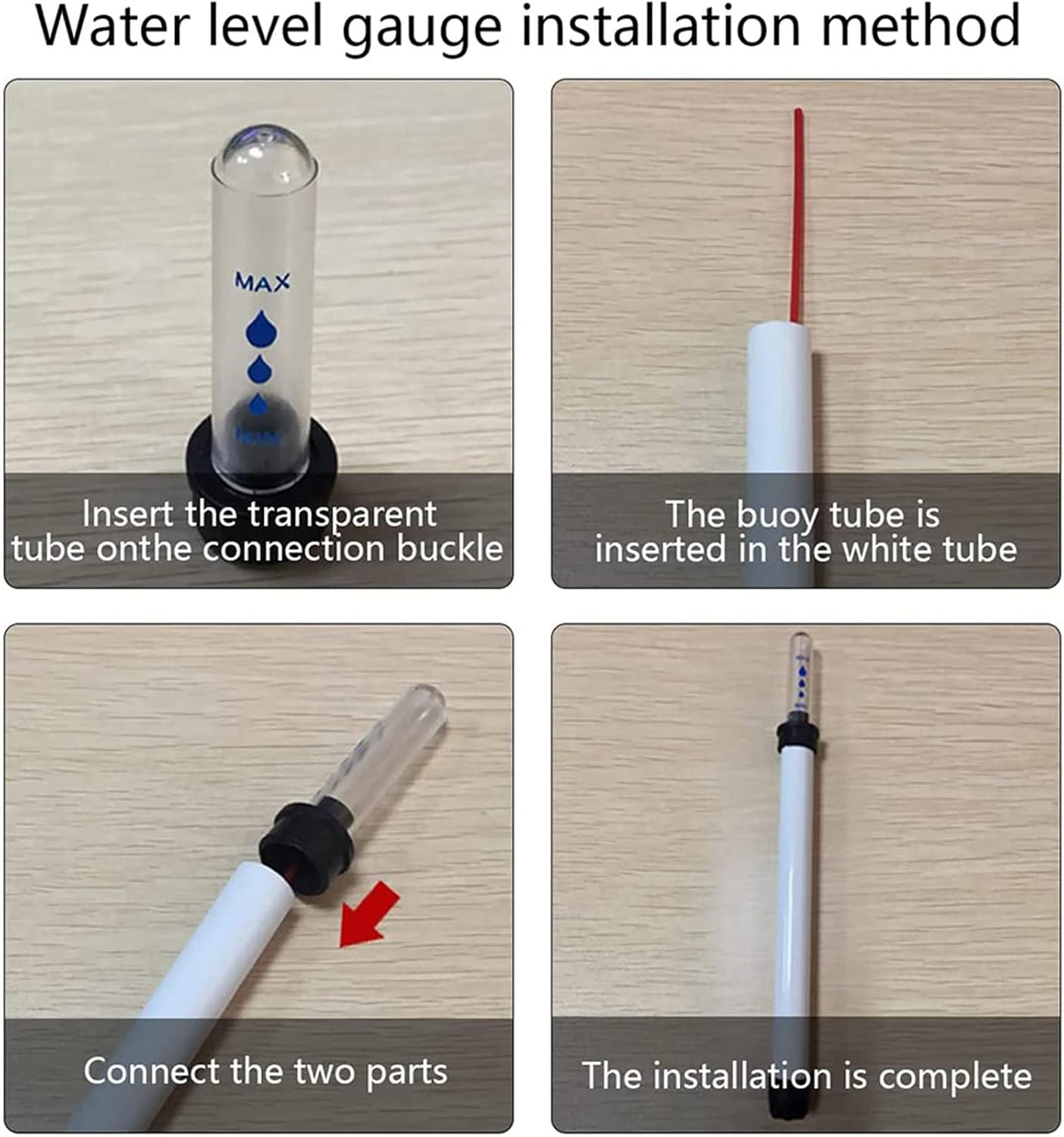 Pack of 30 Soil Moisture Meter, 20 cm Plant Water Level Indicator, Water Level Indicator, Soil Moisture Meter, Sensor