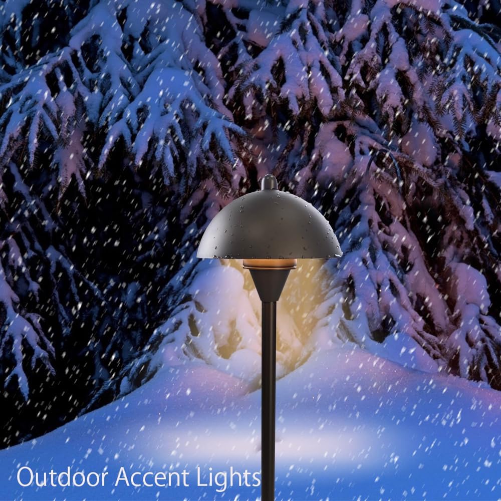 Arrownine Low Voltage Landscape Lighting Pathway Lights Replaceable G4 LED | 12-24V Path Lights Outdoor Landscaping