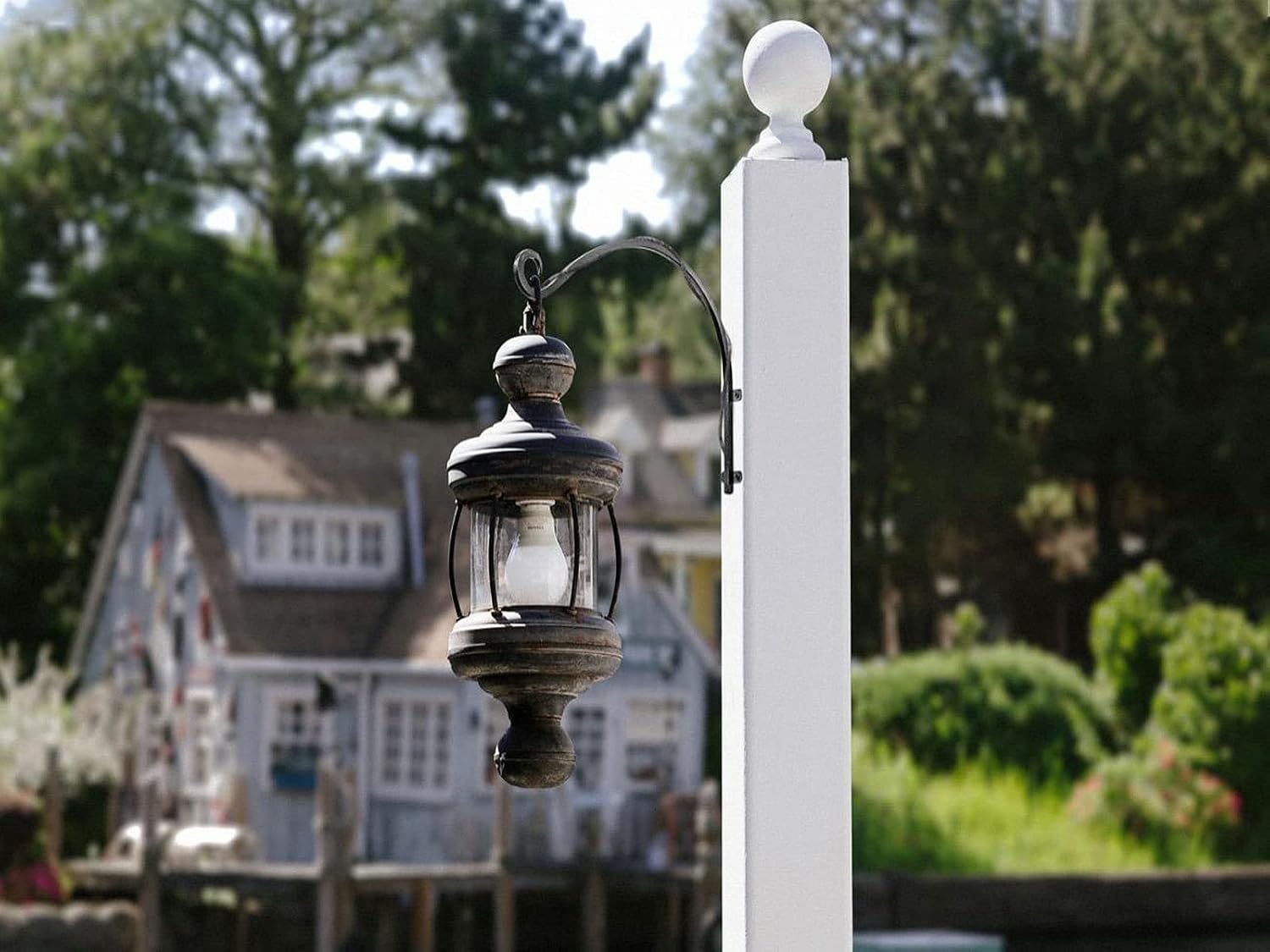 4 Pack Heavy Duty Plant Hanger Bracket, 12Inch Hanging Brackets for Plants Outdoor and Indoor, 80lbs Holding Capacity