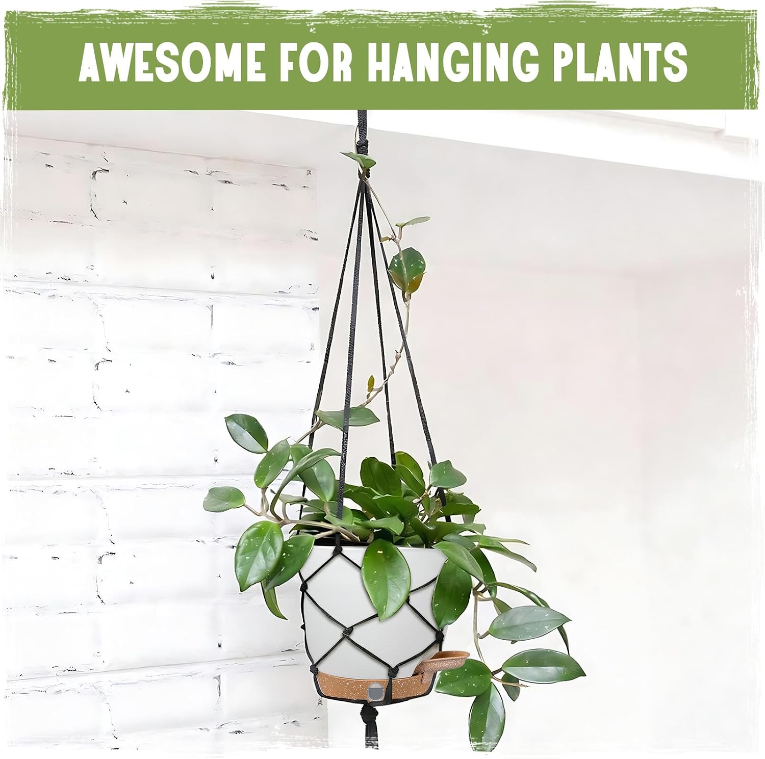 Self-Watering Pots for Indoor and Outdoor Plants 4 Pack, 6/8/10/12 Inch Planters with Water Level Indicator & Deep