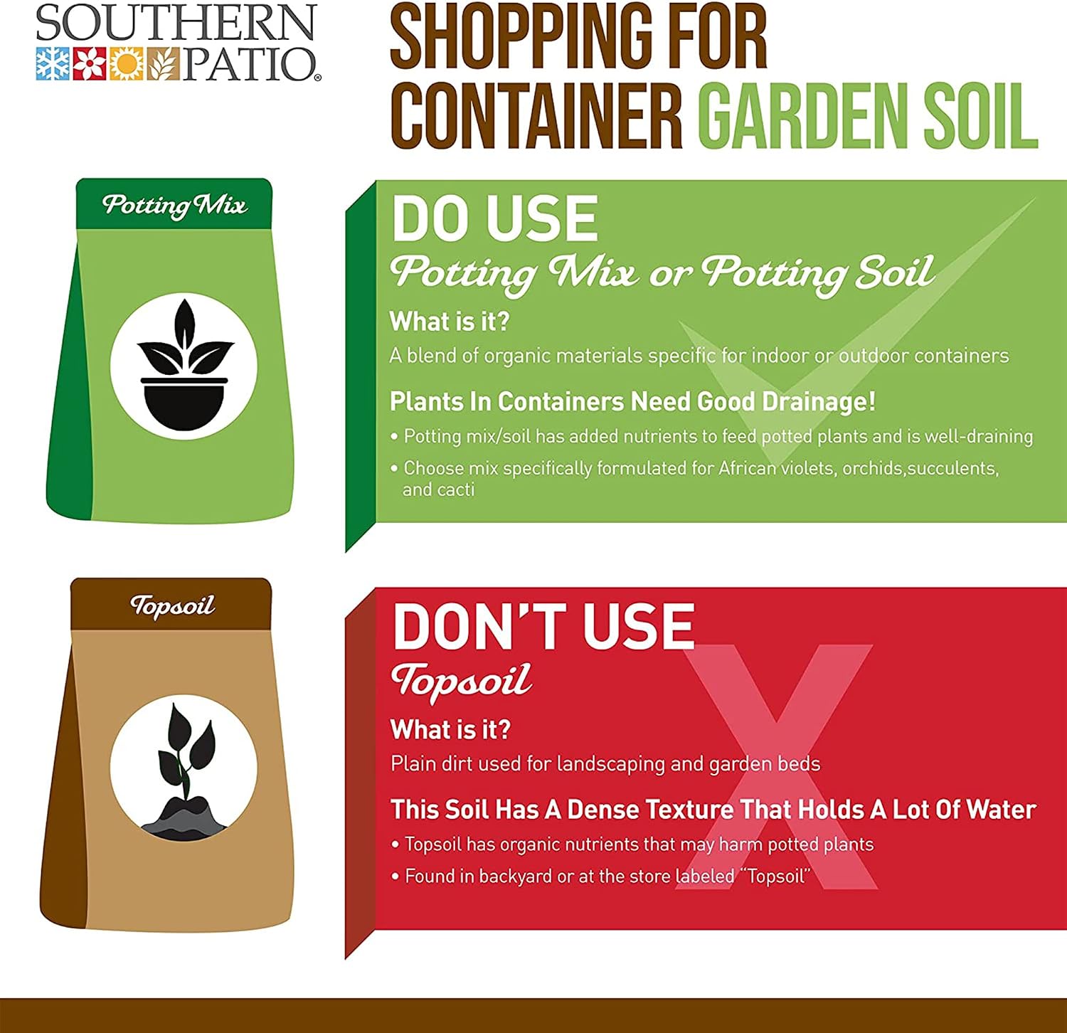 Southern Patio 2 Pack Utopian Urn Planter, Large 14 Inch Outdoor Pot, Lightweight Garden, Entryway, or Walkway