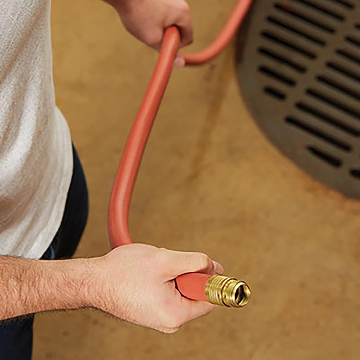 Gilmour Pro Commercial 3/4" x 50' Heavy Duty Water Hose, Durable and Kink Resistant 50 ft Garden Hose | 400 PSI burst