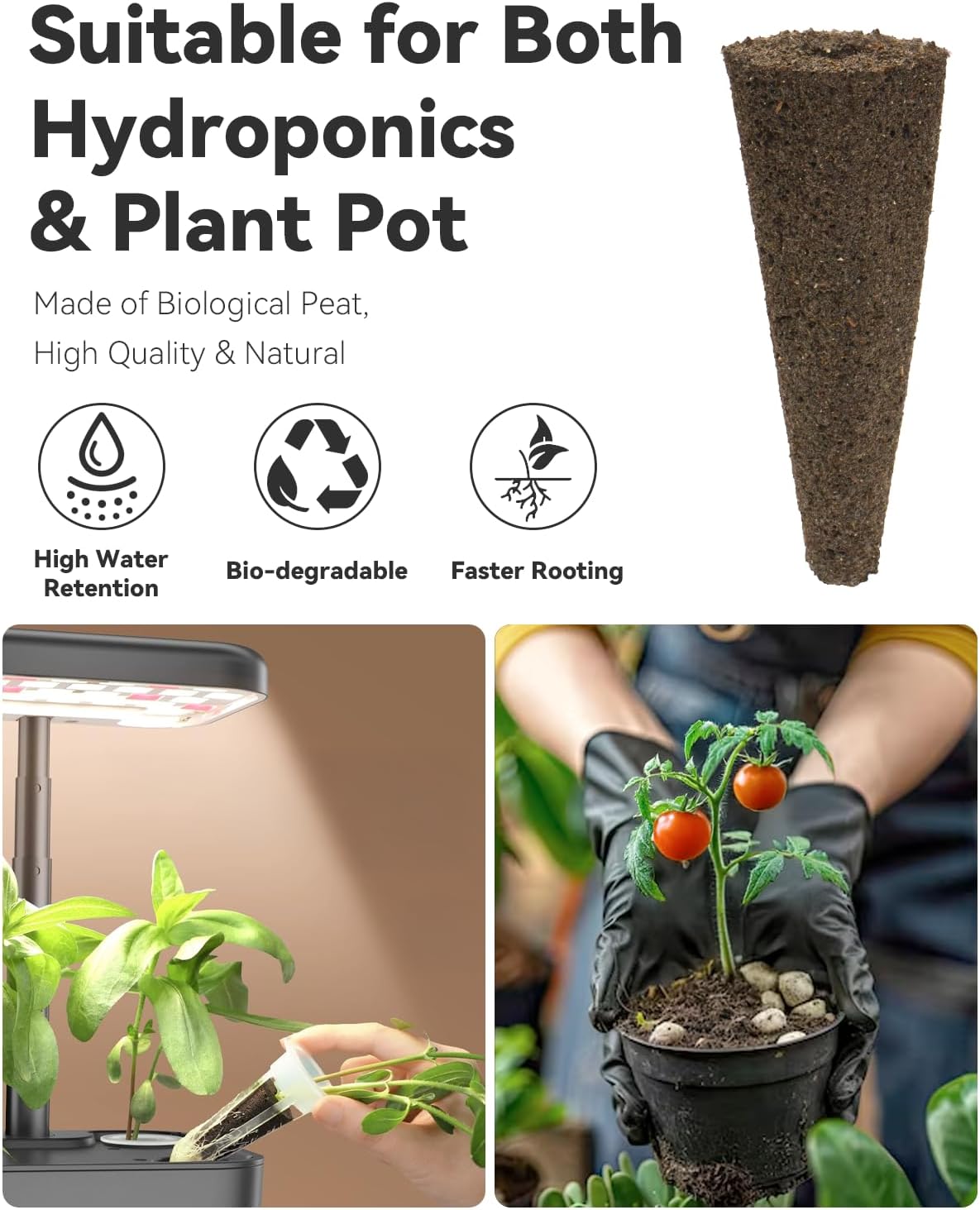 LYKOCLEAN Herb Seed Pod Kit Compatible with AeroGarden Hydroponics Growing System, Complete Indoor Gardening Supply