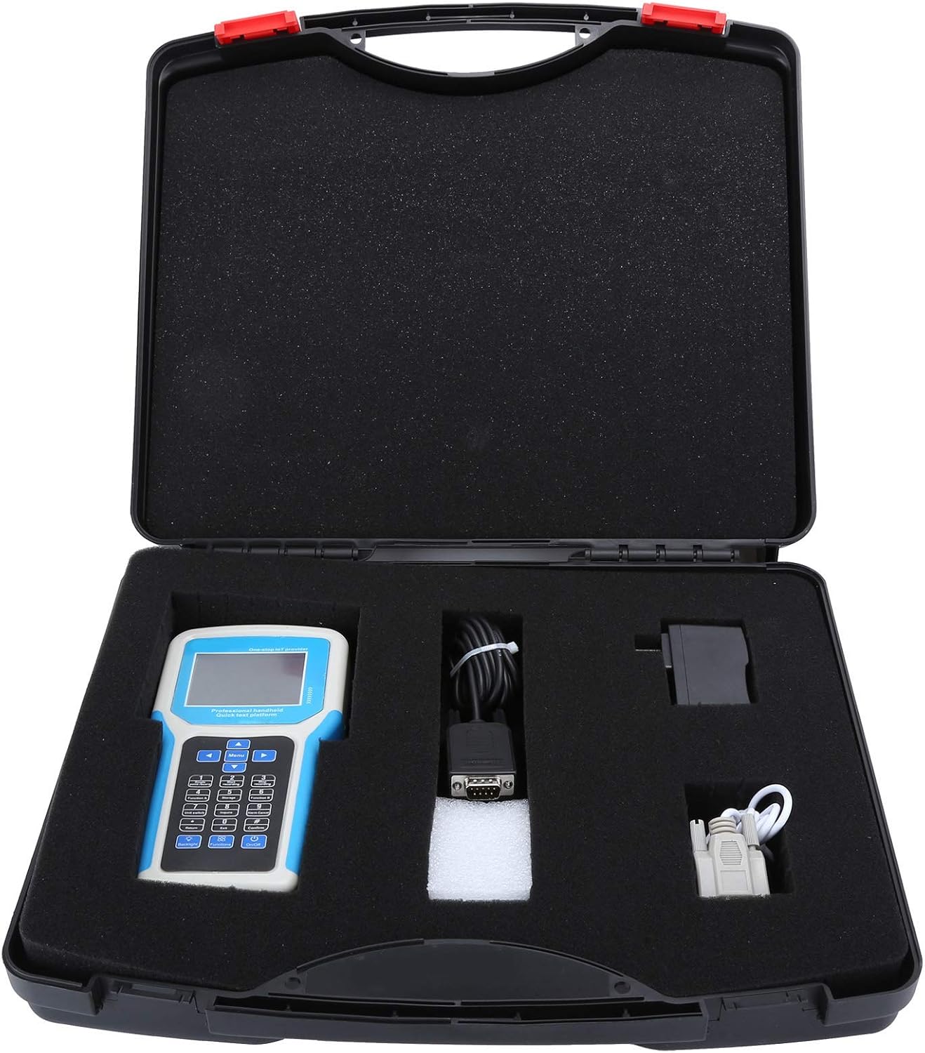 Soil Tester, 7-in-1 2.8in LCD Display High Sensitivity Handheld Soil PH Meter Kit Soil Temperature Humidity