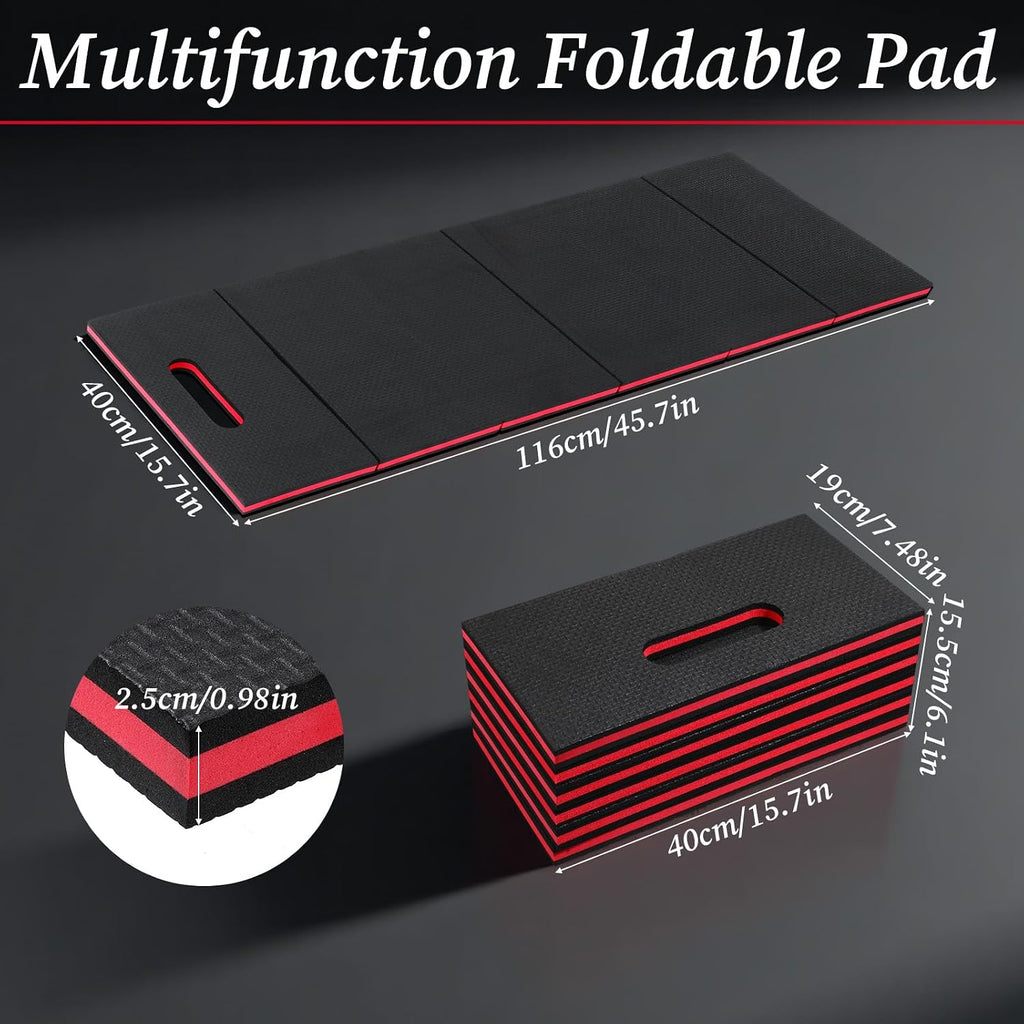 Foldable EVA Mat, 2.5cm Thick Foam Cushion Kneeling Pad Knee Mat | with Carrying Handle, High Density, Water Resistant