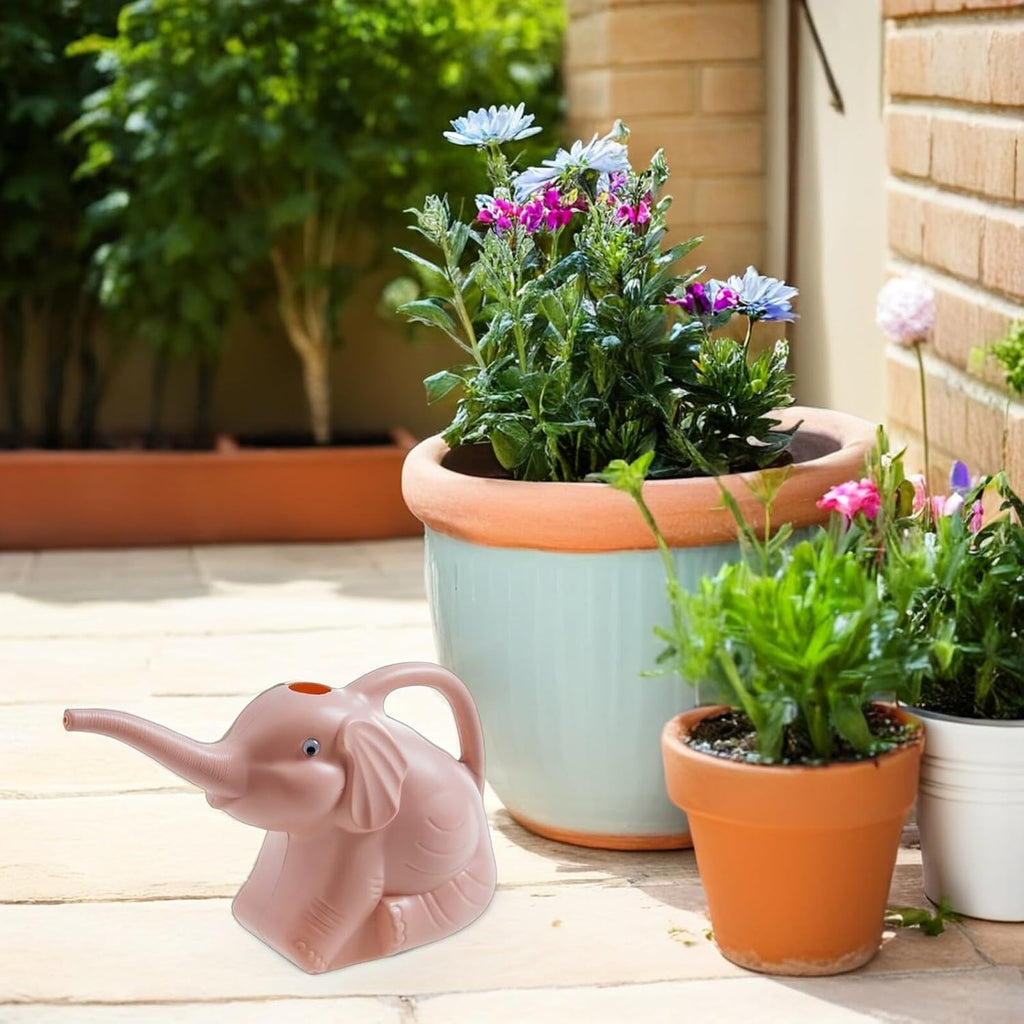Elephant Watering can 11.81 Inch Long Spout Sprinkler Kettle Lightweight Water Sprayer for Plants Indoor Outdoor Garden