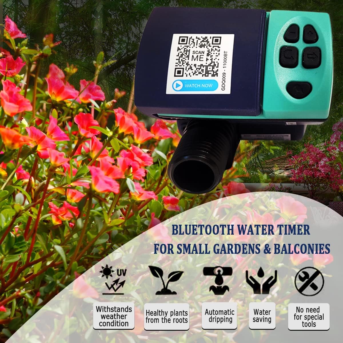 Galcon 11000 Series Hose Timers Irrigation Controller for Watering Balcony & Small Garden