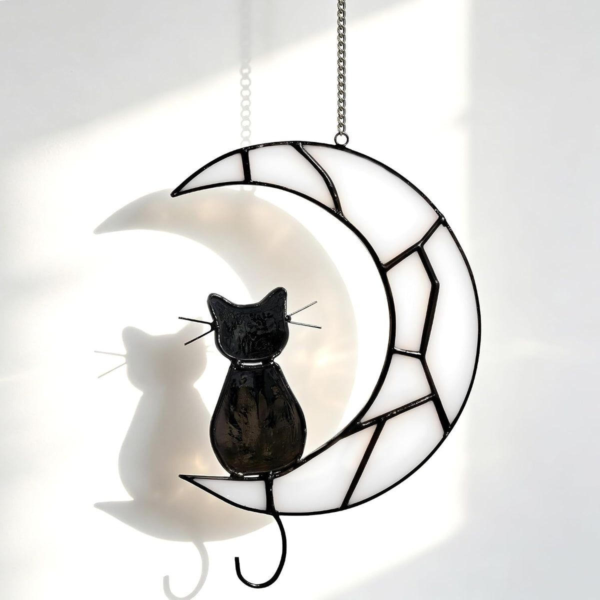 iStatue Halloween Decoration Indoor Resin Cat Witch Figurine (Black Cat)