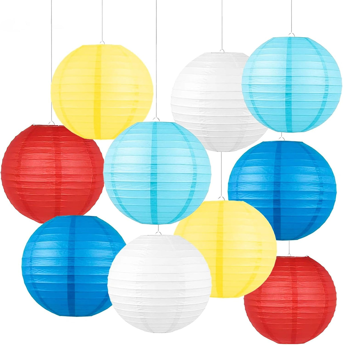 33FT Christmas Tinsel Garland, Red Yellow Metallic Twisted Tinsel Garland with Gingerbread Man Ornaments Shiny Xmas Hanging Decoration for Christmas Tree Wedding Birthday Home Party Supply