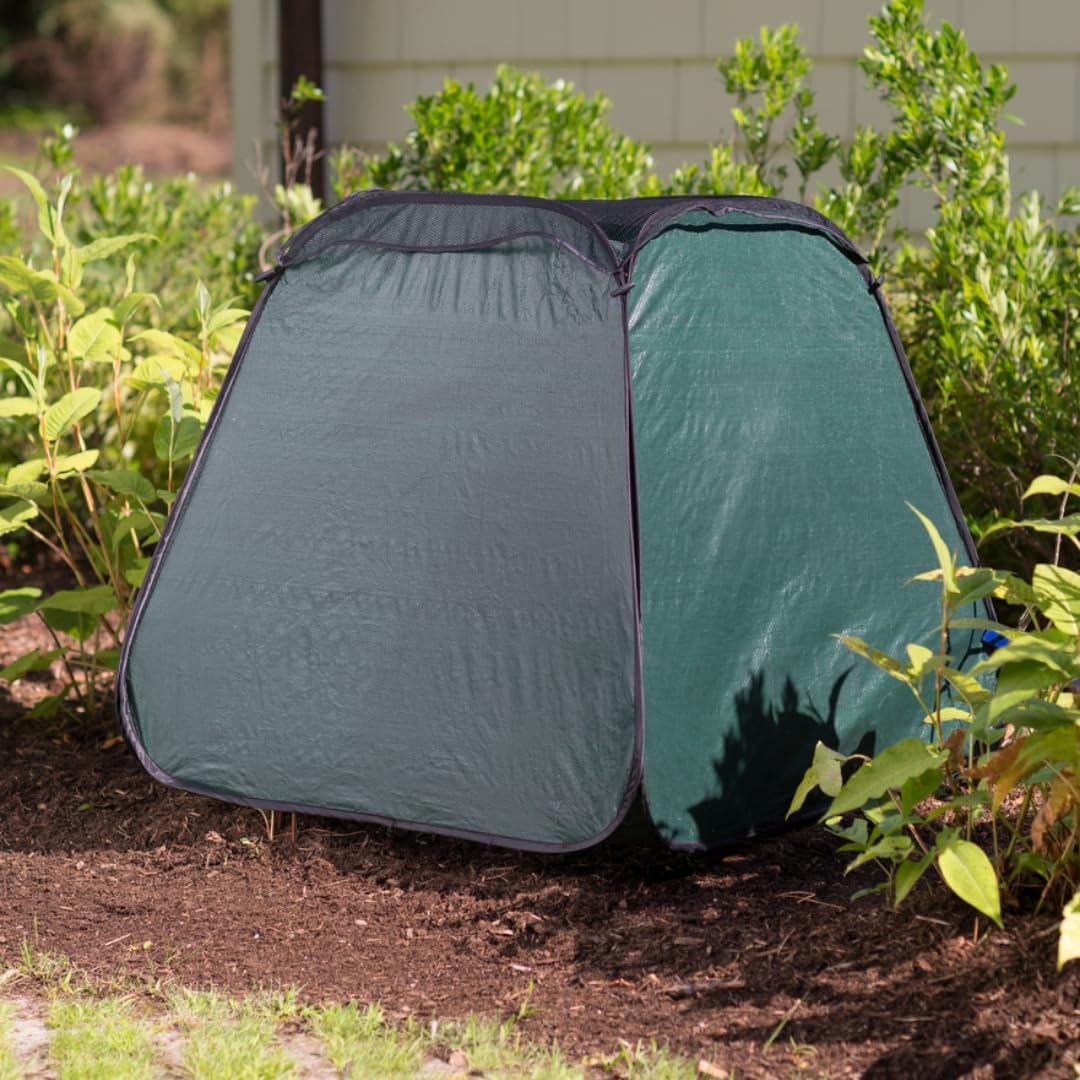 Gardener's Supply Company - Pop-Up Plant Covers Freeze Protection - Easy to Install Outdoor Garden Flowers, Shrub