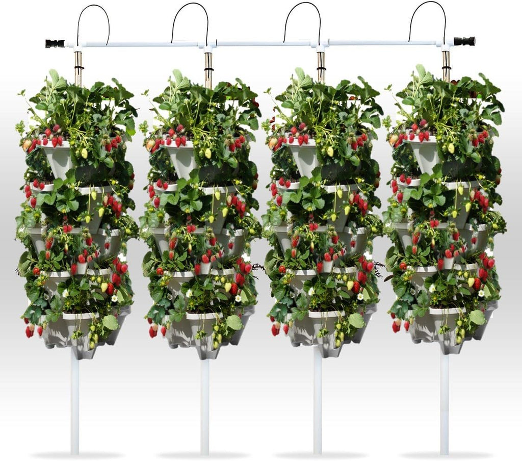 Mr. Stacky 5 Tiered Vertical Gardening Planter, Indoor & Outdoor