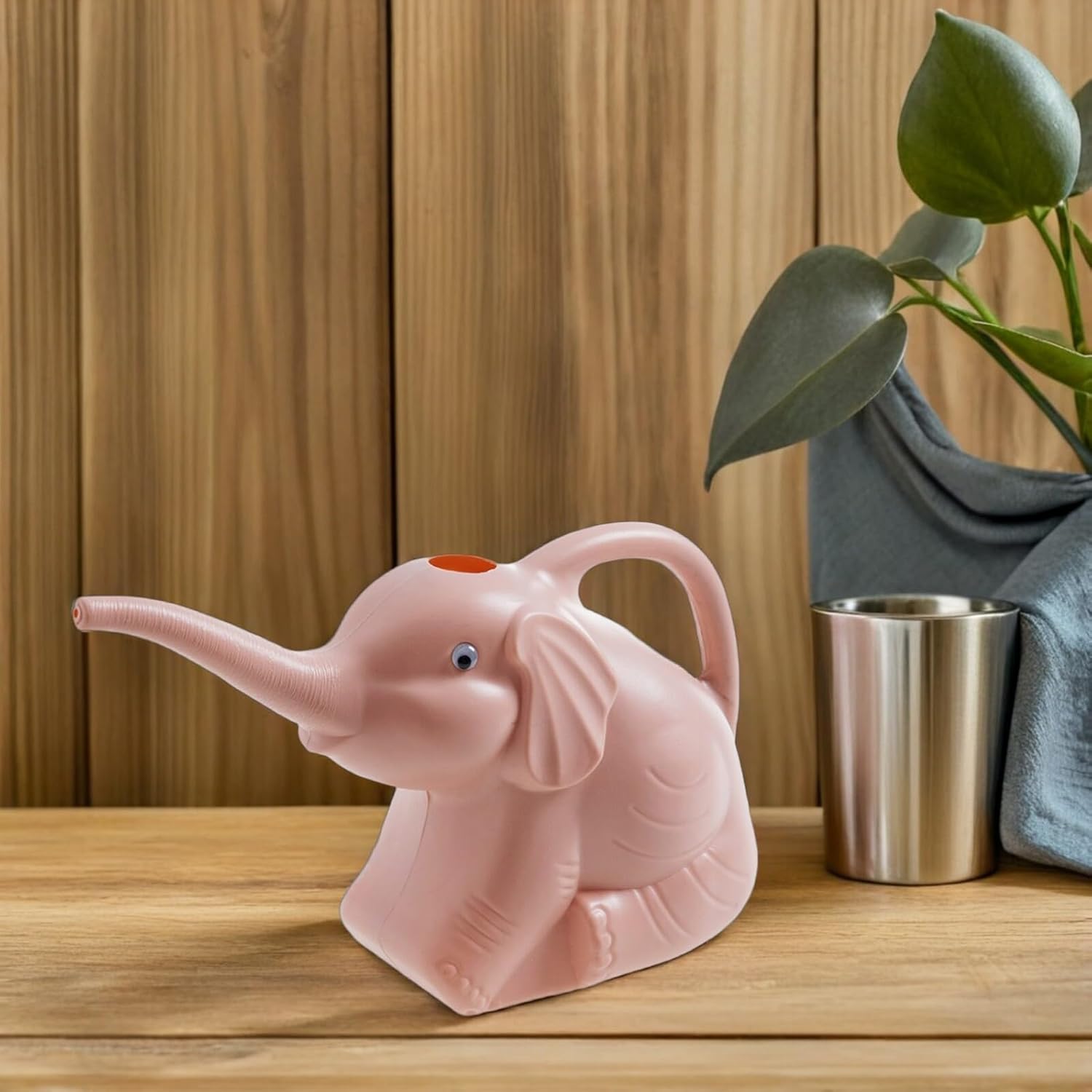 Elephant Watering can 11.81 Inch Long Spout Sprinkler Kettle Lightweight Water Sprayer for Plants Indoor Outdoor Garden