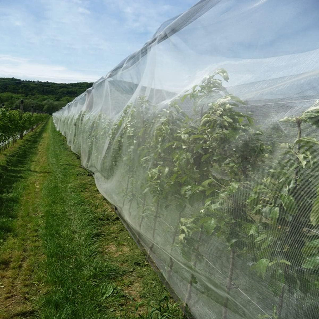 Garden Pest Netting, 10x50Ft Insect Barrier Plant Covers Net | Ultra Fine Mesh Protection Netting for Vegetable Fruits