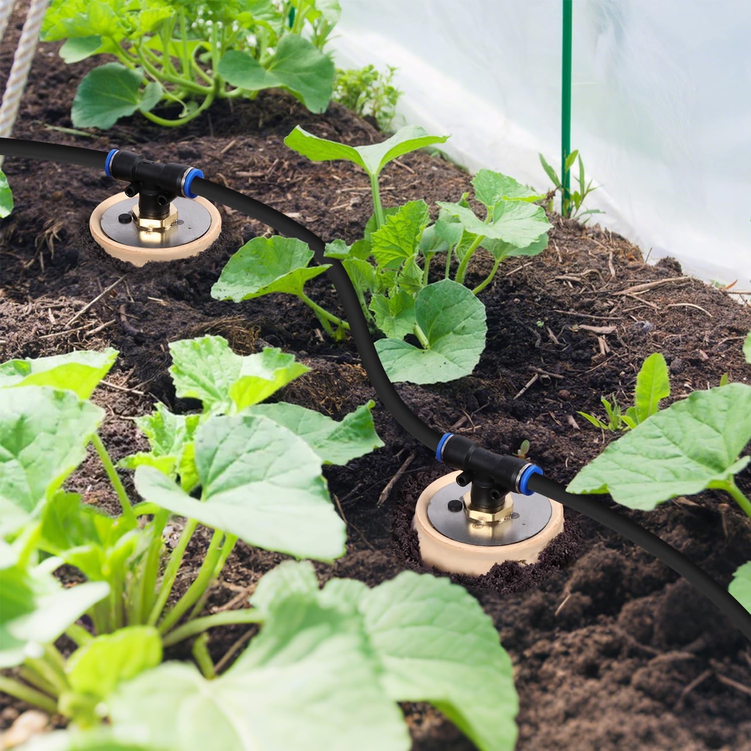 4pcs 4.8x4.8x10in Large Olla Watering System for Your Garden 64oz Terracotta Olla Pots Automatic Tree Waterer Plant