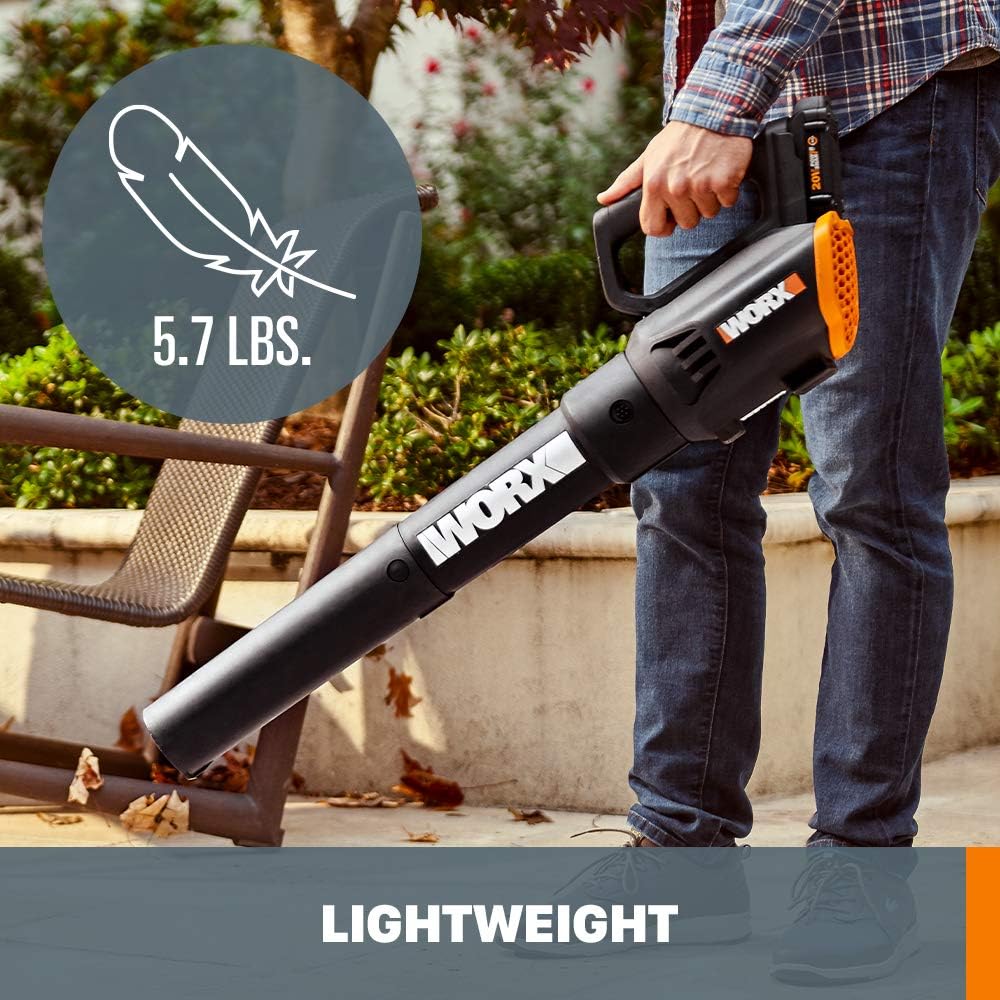 WORX 20V 12" Cordless String Trimmer & 360CFM Leaf Blower Kit, WG928 | Electric Weed Wacker with Command Feed, Blower