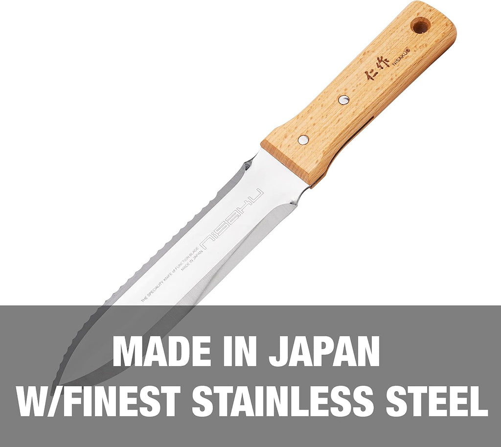 Corona BP 3180D Forged Classic Bypass Pruner with 1 Inch Cutting Capacity, 1", Red & NISAKU NJP650 The Original Hori