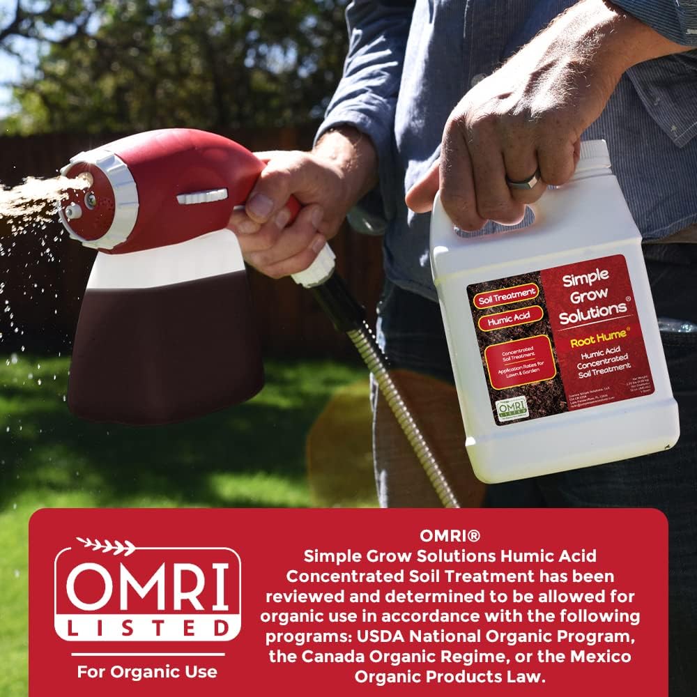 Raw Organic Soil Conditioner- Root Hume- Simple Grow Solutions- Natural Plant & Lawn Treatment- Nutrient Food Enhancer