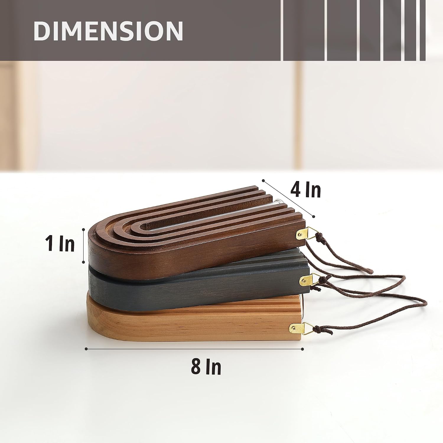 Wood Wall Planter Indoor, Propagation Station, Wooden Hanging Vase for Dried Flowers, Plant Holder, Boho Wall Décor for