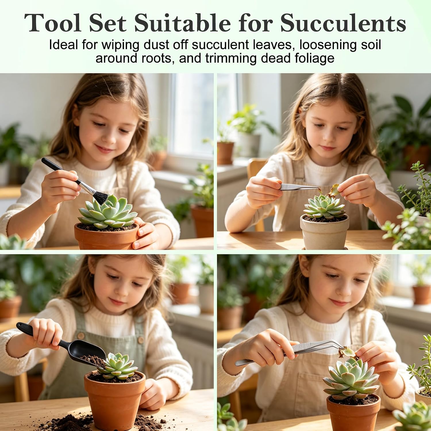 Bonsai Tools Set, 26 Pcs Garden Tools Set for Beginner, Includes Bonsai Wire Kit, Pruning Shears, Plant Mat, Bonsai