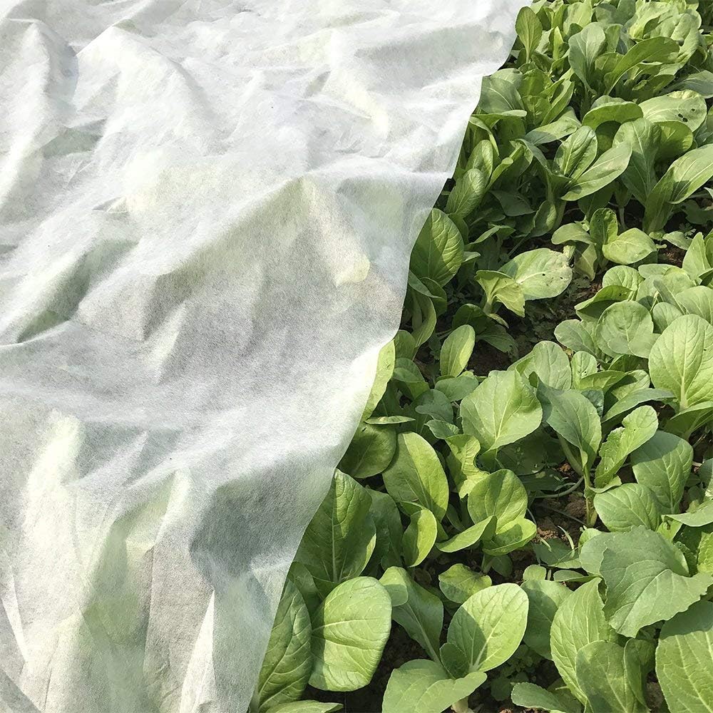 Agfabric Plant Covers Freeze Protection Floating Row Covers 2.0oz 10'x30' Frost Cloth for Freeze Protection,Winter