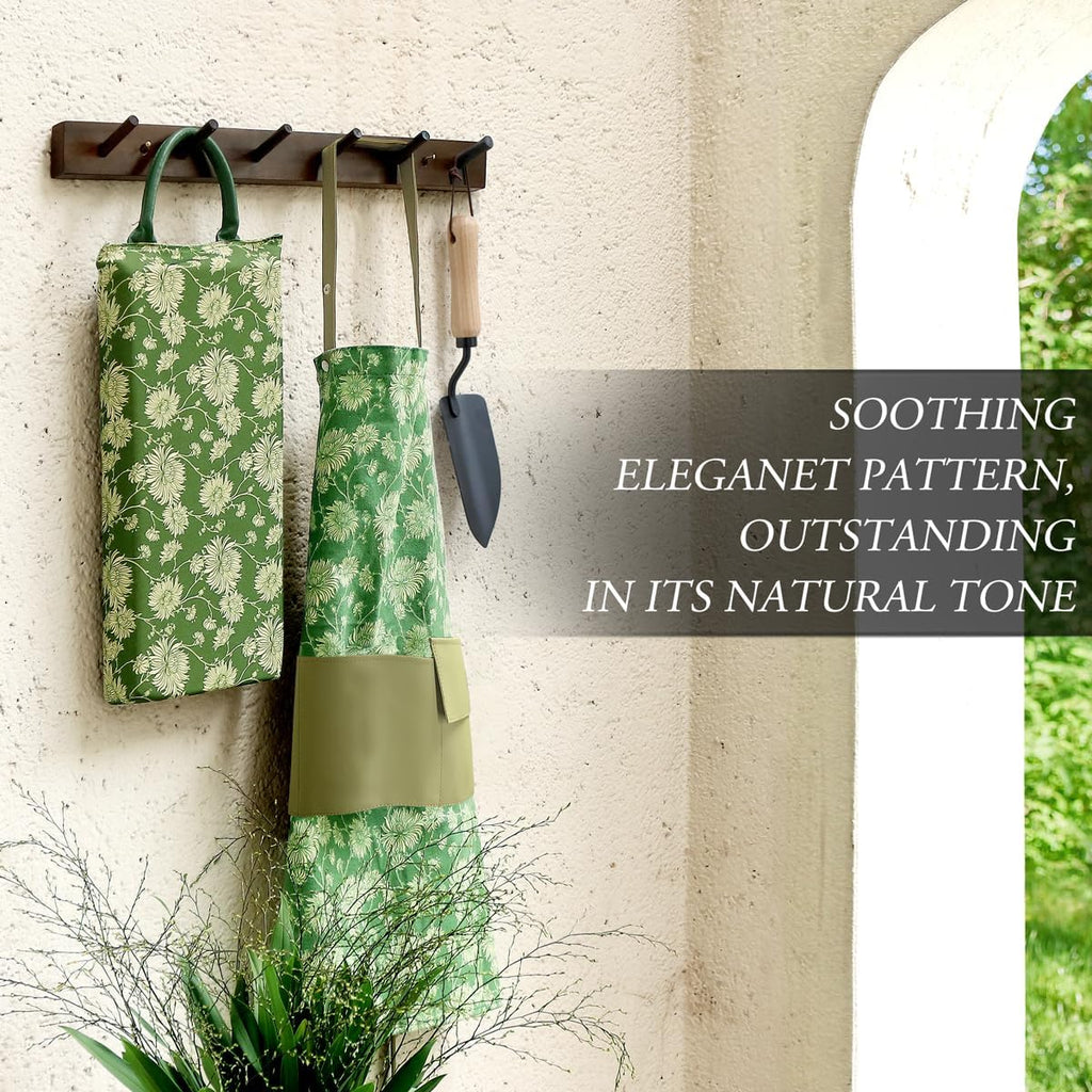 Gardening Foam Kneeling Pad Set, Gardening Gifts for Women Gardeners, Elegant Pattern Garden Knee Pad Set, Charming