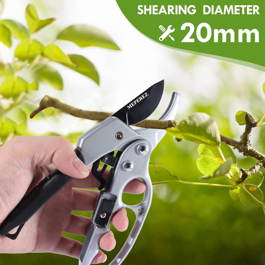 Premium pruning shears for gardening, Work 3 times easier, Pruners heady duty, Sharp garden clippers cuting florist