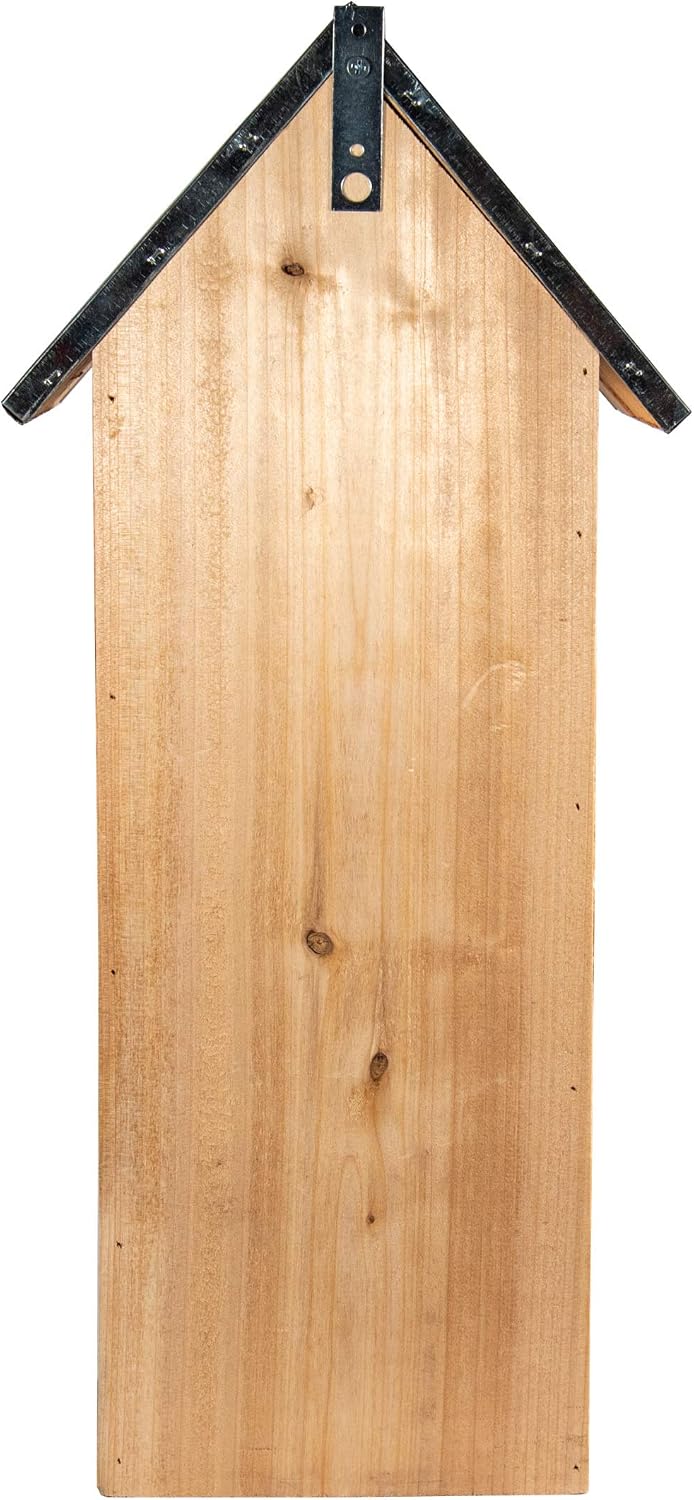Tall Insect Hotel - Great for housing Mason Bees, Leaf-Cutter Bees and Lacewings, Extra Large Bee House 21.75" X 7.25"