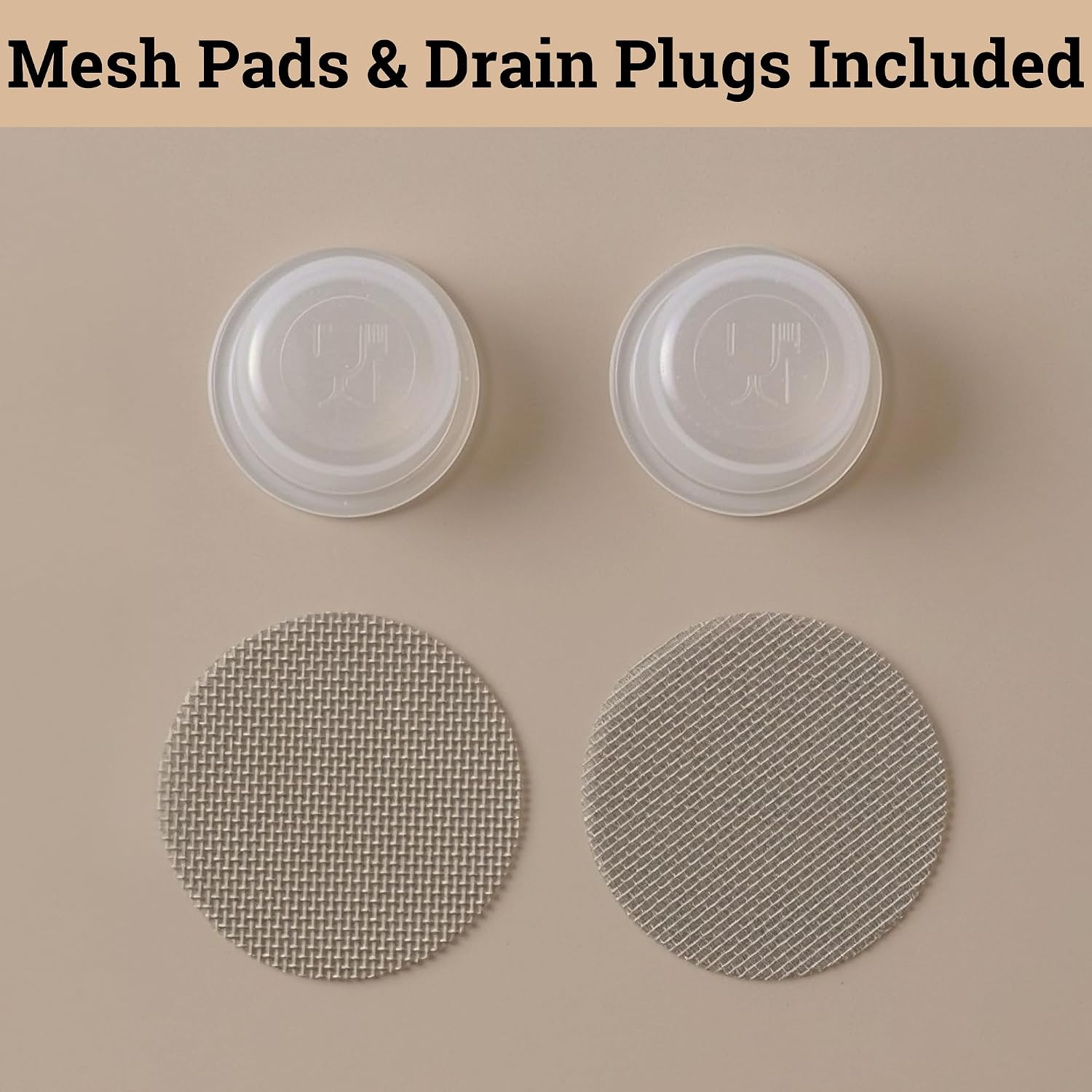 Ceramic Pots for Plants Set of 2, 6-Inch & 4-Inch Wide w/ Drainage & Saucer | Thick Durable Ceramic Pots with Matching