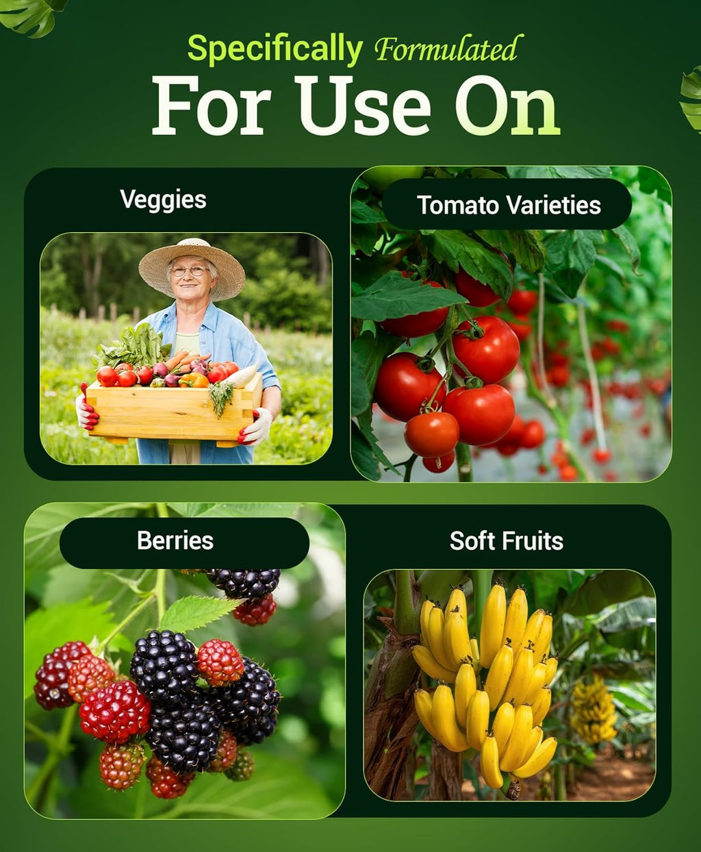 FoxFarm Happy Frog Tomato & Vegetable Fertilizer - Vegetable Fertilizer for Vigorous Feeders, 5-7-3 Blend with Calcium