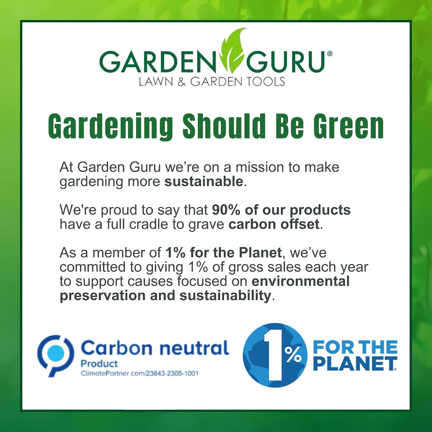 Garden Guru Extra Thick Gardening Kneeling Kneeler Pad – Ultra Soft Foam Cushion Padding for Knee – Water Resistant