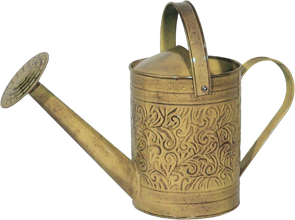 Home & Garden MPT01183 Metal Watering can, 1 Gallon, Topaz