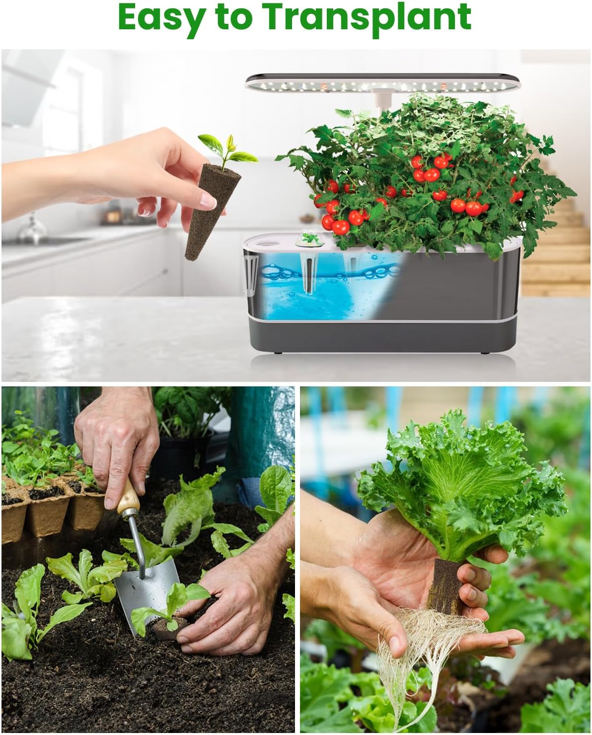 inbloom Grow Anything Seed Pod Kit for AeroGarden, Ahopegarden, GARDENCUBE, iDoo, MUFGA Hydroponic Growing System, 68