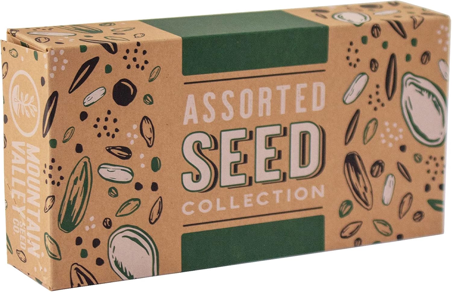 Mountain Valley Seed Co Medicinal & Herbal Tea Garden Seed Collection | Deluxe Assortment 12 Non-GMO Herb Seed Packets